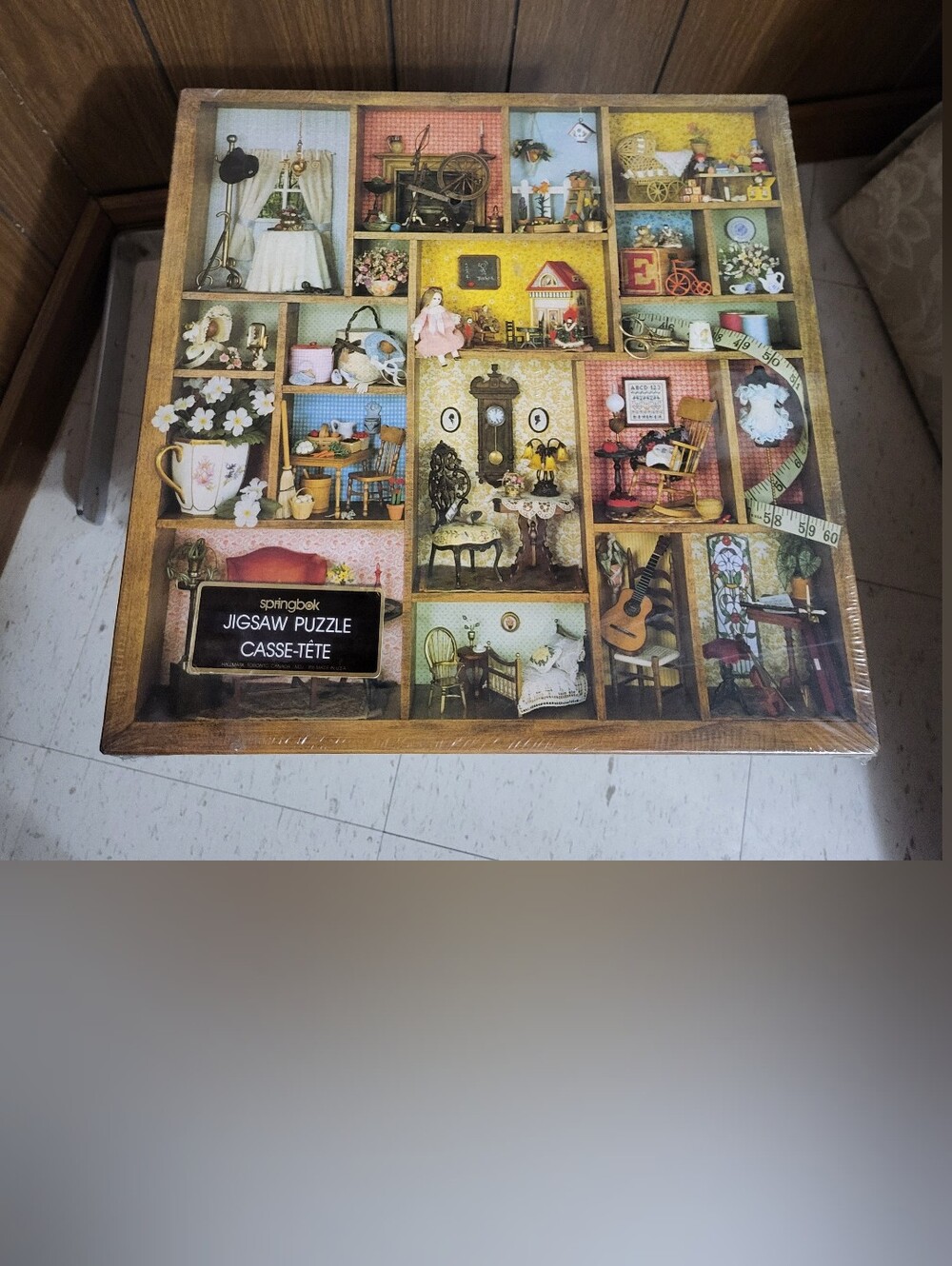 Tiny Treasures Puzzle Springbok 1979 Hallmark Sealed